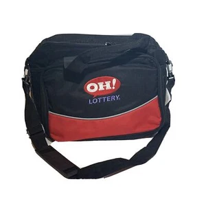Ohio Lotterie Kühltasche OH! Lotterie bestickt Doppelreißverschluss sollte Riemen Hand - Bild 1 von 11
