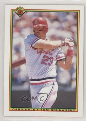 1990 Bowman Tom Brunansky #202 - Image 1 of 2