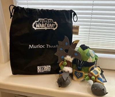 World Of Warcraft Murloc Thrall Plush OVP *mit beide  Codes!* Blizzard Gill‘el  - Bild 1 von 2