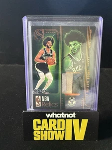 2024-25 Panini Silhouette Andre Jackson Jr. Game-Worn NBA Relics Patch /49 - Picture 1 of 2