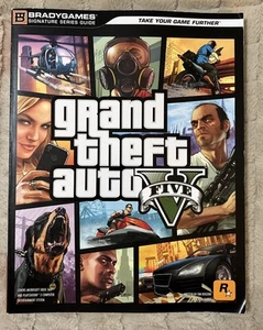 Libro de bolsillo Grand Theft Auto V Five Strategy Guide Signature Series Brady - Imagen 1 de 4