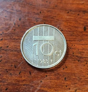 Niederlande 10 Cent Münze - 1983 - Bild 1 von 2