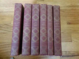 Classic Novels Lot Of 6 Hemmingway Bell Tolls, Jamaica Inn, Foxes Of Harrow... - Picture 1 of 15