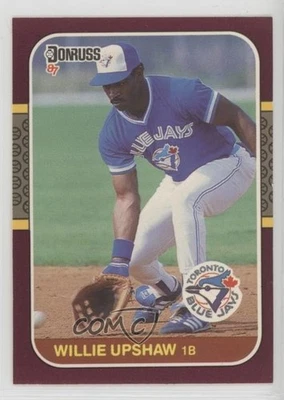 1987 Donruss Opening Day Box Set Willie Upshaw #30 - Image 1 of 2