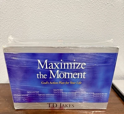 Maximize The Moment God’s Action Plan For Your Life By T.D.Jakes Box Set-Sealed! - Image 1 of 4