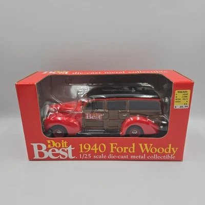 ERTL Collectible Die-Cast 1/25 Scale 1940 Ford Woody Sedan Orchard Supply NEW - Image 1 of 4