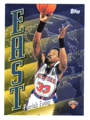 1998-99 Topps East West #EW10 P. Ewing / D. Robinson - NRMT / MINT - Image 1 of 2