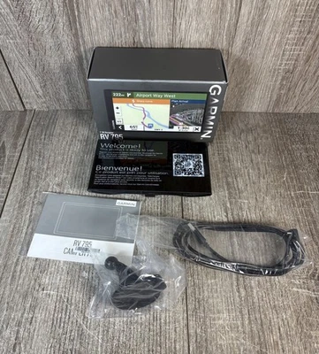 Garmin RV Cam 795,  7” GPS RV Navigator, Built-in Dash Cam-LN | Fast Free Ship! - Image 1 of 4