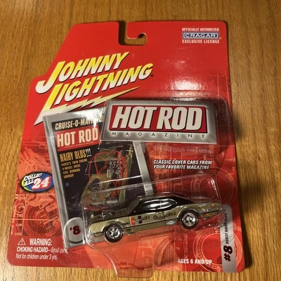 Johnny Lightning Hot Rod Magazine Hurst Hairy Olds 1967 Oldsmobile 442 - Image 1 of 4