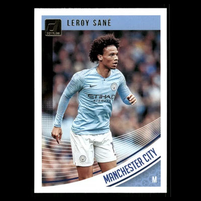 Leroy Sane #40 2018 Donruss Manchester City Soccer Card - Image 1 of 3