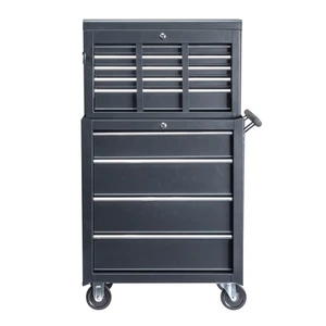 caja herramientas acero negro - Imagen 1 de 8