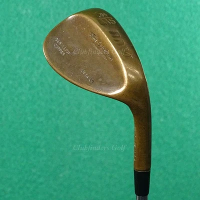 Ram Tom Watson Scoring System BeCu 58° SW Sand Wedge Stepped Steel Stiff *READ* - Image 1 of 2