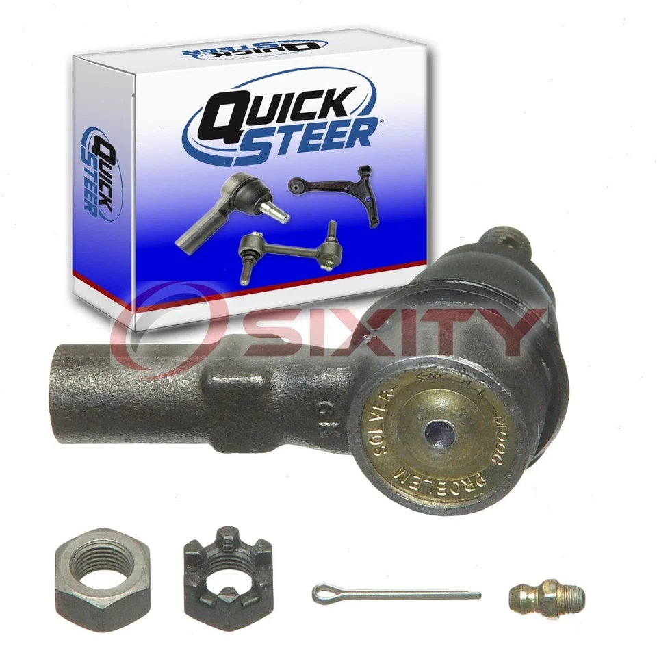QuickSteer Outer Steering Tie Rod End for 1991-2003 Ford Escort Gear Rack ms - Image 1 of 4