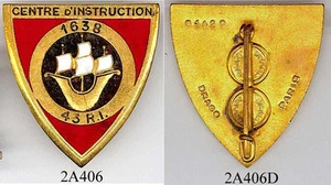 2477 - INFANTERIE - 43e R.I - Imagen 1 de 1