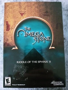 The Omega Stone: Riddle of the Sphinx II PC CD-ROM GAME 2003 Sealed/New - Picture 1 of 4