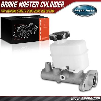 1x Cilindro maestro de freno con depósito para Hyundai Sonata 2002-2005 Kia Optima Foto 1 de 4
