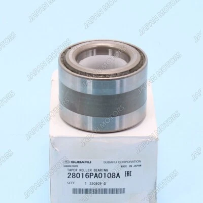 全新原始设备制造商 正品 斯巴鲁 后轮轴承 锥形滚轮轴 轮毂 28016PA0108A — 第 1/4 张图片