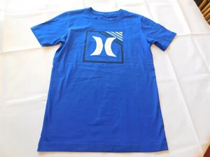 Hurley Boy's Youth Short Sleeve T Shirt Blue Size L large 12-13 Years NWOT - Picture 1 of 3