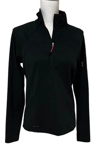 Nike ACG Womens Black Dri-Fit Long Sleeve Pullover Quarter-Zip Size Medium - Picture 1 of 10