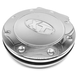 XT Acabado Cromo Rígido Plástico 18 CD DVD Soporte de Almacenamiento Organizador Estuche de Transporte - Imagen 1 de 4