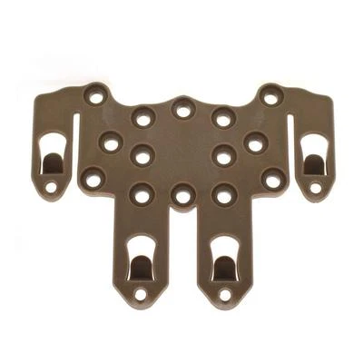 MOLLE Ambidextrous Speed Clip Platform Rail Mount - Image 1 of 4