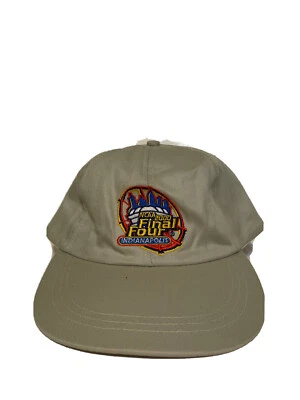 NUEVO Sombrero Ajustable Indianapolis 2000 Final Four Logo Baloncesto Atlético De Colección Foto 1 de 4
