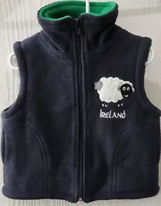 Irish Farmyard Friends Kleinkind Größe 2 Irland Schafe Vliesweste durchgehender Reißverschluss (8) - Bild 1 von 9
