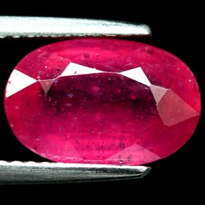 Shola Genuine 4.11 Ct Natural Pink Red Ruby from Madagascar - Picture 1 of 3