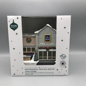 Casa de pueblo de vacaciones con luz LED Merry Moments, tienda Aldi 2024 - B - Imagen 1 de 11