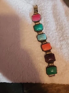 Antikes chinesisches Armband vergoldet Silber filigran emailliert - Bild 1 von 9