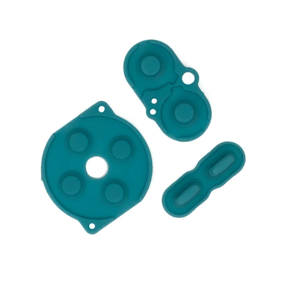 *NEW* Nintendo Game Boy Color GBC System Button Rubber Pads Set Teal - Image 1 of 1