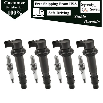 Kit de 4 bobinas de encendido para Kawasaki Ninja ZX6R F6T553 2000-2002 Foto 1 de 4