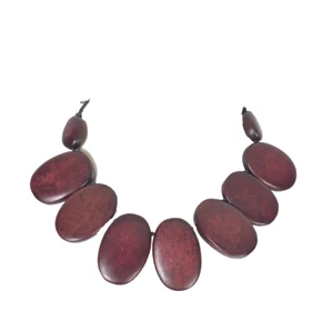Gloria Maris Damen Halskette Kette Sommerkette Holz Holzkette Neu Urlaubskette - Bild 1 von 8