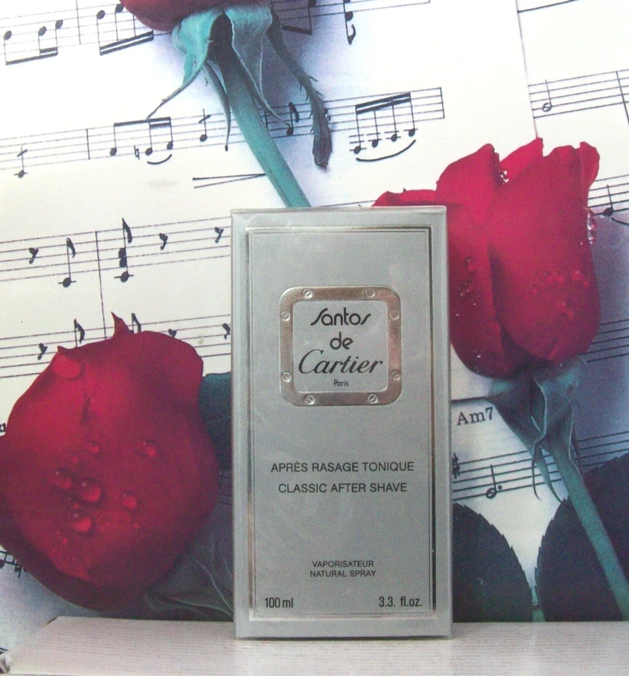 Spray clásico para después del afeitado Santos De Cartier Tonique 3,3 FL. OZ. Caja sellada.  Foto 1 de 1
