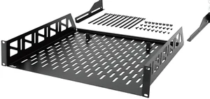 Tecmojo 2U Rack Shelf,19 inch Server Rack Shelf 16 inch Depth - Photo 1/2