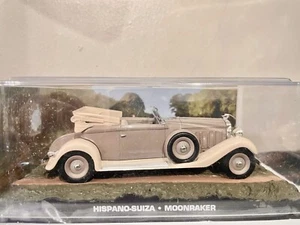 HISPANO SUIZA - MOON RAKER James Bond Car Collection .Die Cast Model 1:43 - Picture 1 of 11
