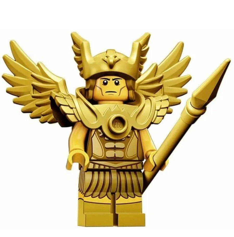 LEGO COLLECTIBLE MINIFIGURE SERIES 15 FLYING WARRIOR 71011 GOLD Wings - Image 1 of 1