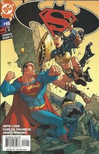 Superman Batman Comic 15 Cover A First Print 2005 Jeph Loeb Carlos Pacheco DC .
