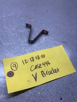 Case 446 1974 tablero de tractor acelerador palanca estrangulador soporte en V Foto 1 de 3