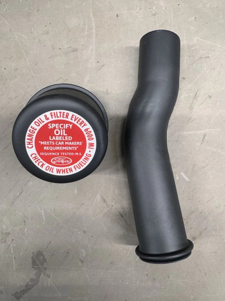 1960-1972 Ford Galaxie Fairlane Mustang Oil Fill Breather Cap Torino Marauder V8 - Image 1 of 4
