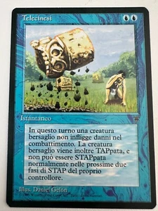 MTG 1X Telekinesis X1 (Italian) Legends Magic - NM - Picture 1 of 2