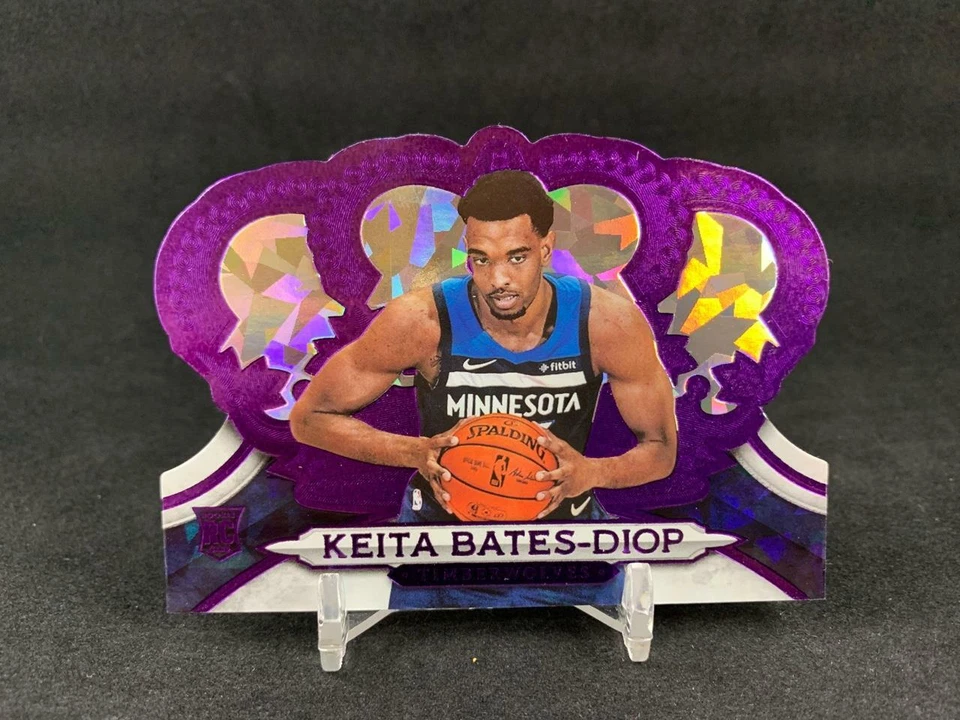 2018-19 PANINI CROWN ROYALE KEITA BATES-DIOP PURPLE ICE SP 7/25 TIMBERWOLVES - Image 1 of 1
