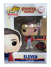 Stranger Things Funko Pop #827 Signed in Pink by Millie Bobby Brown 100% + COA