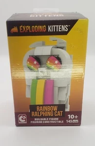 Rainbow Ralphing Cat Exploding Kittens Buildable Figure 145 Pieces w /bonus card - Picture 1 of 5