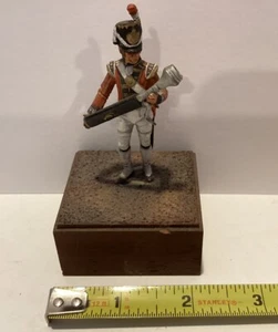 LONDON BRIDGE_Metal Soldier Holding Weapon_#121_Miniature_Painted_Diorama - Picture 1 of 12