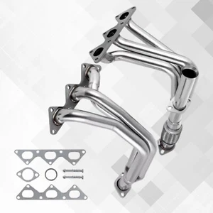 Stainless Exhaust Header For 1991-99 Mitsubishi 3000GT/91-96 Stealth 3.0 N/A VpQ - Picture 1 of 9