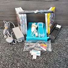 Nintendo Family Edition RVL101 Wii Console Blue Inc 5 Sonic & Mario Collection