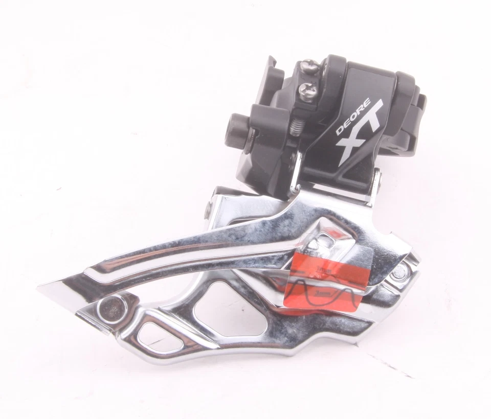 Shimano Deore XT FD-M786 Desviador 2x10 Velocidades 34,9mm Alta Abrazadera Negro - Imagen 1 de 4