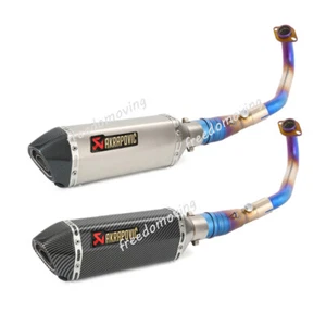 For YAMAHA XMAX 250 XMAX 300 2021-2025 Exhaust System Header Link Pipe Mufflers - Foto 1 di 15