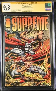 * SUPREME #25 (1994) CGC 9.8 Signed Stephen Platt Image (4528911014) * - Picture 1 of 2